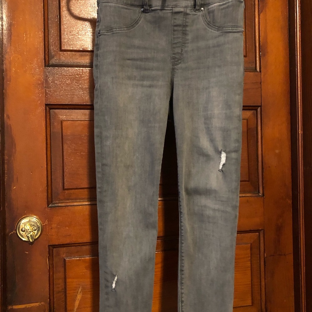 Spanx skinny jeans - Gray color /Small petite